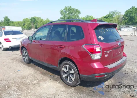 2017 Subaru Forester 2.5I Premium из США, поврежденный, VIN JF2SJAGC7HH426181